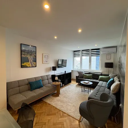 Centrum Warszawy Al Jerozolimskie Apartment Warschau